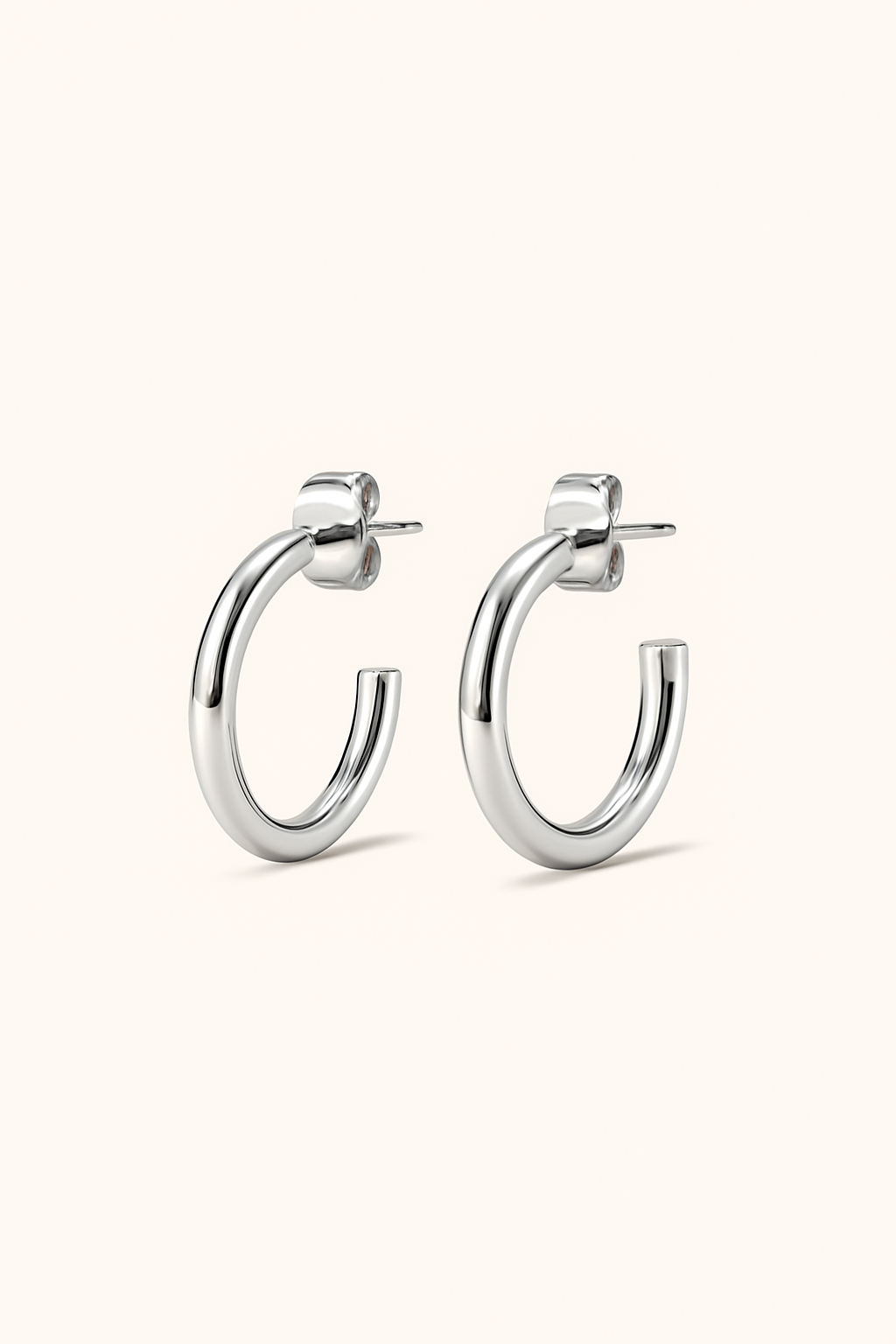 Mini Hoops Plata