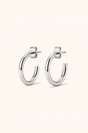 Mini Hoops Plata